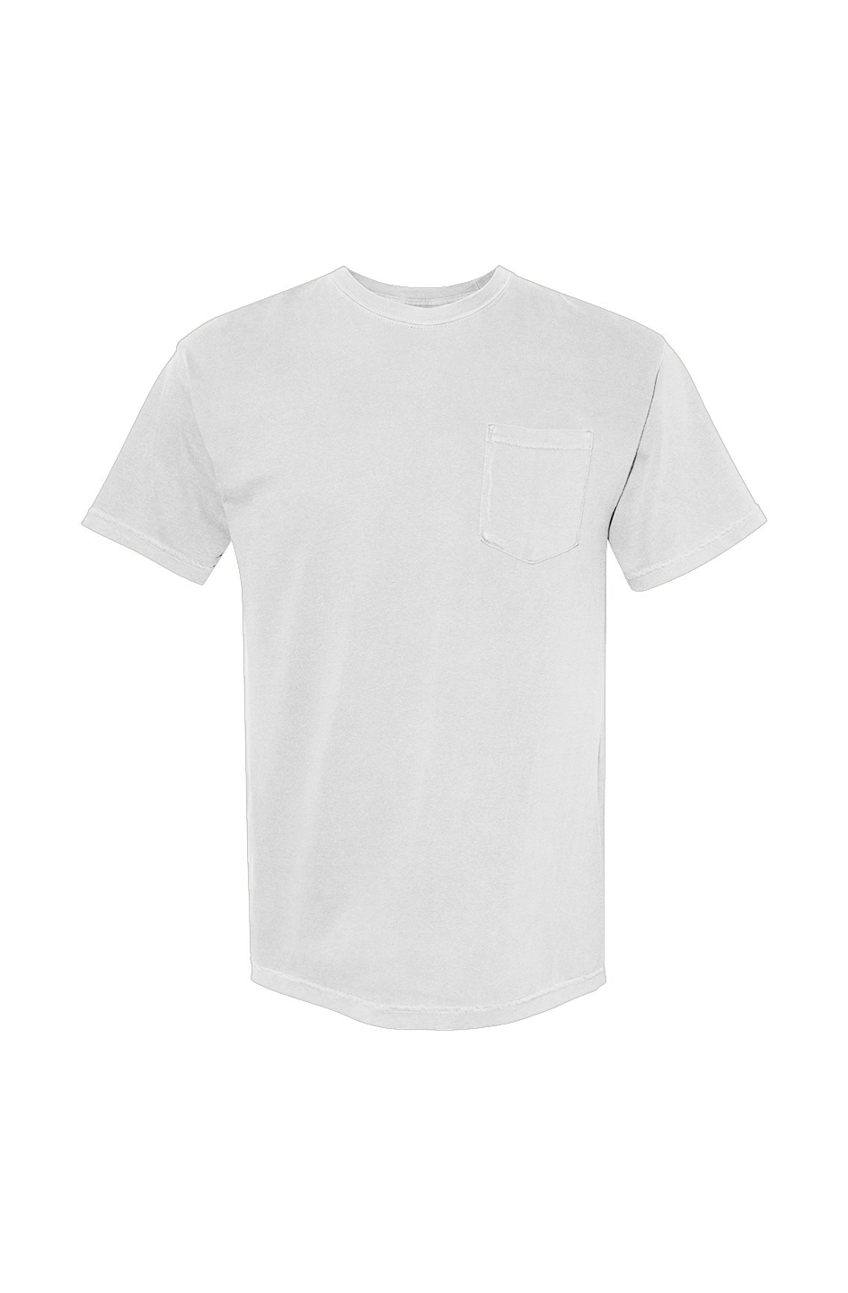 Heavyweight Pocket-Plain-T-Shirt
