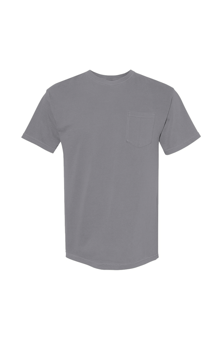 Heavyweight Pocket-Plain-T-Shirt