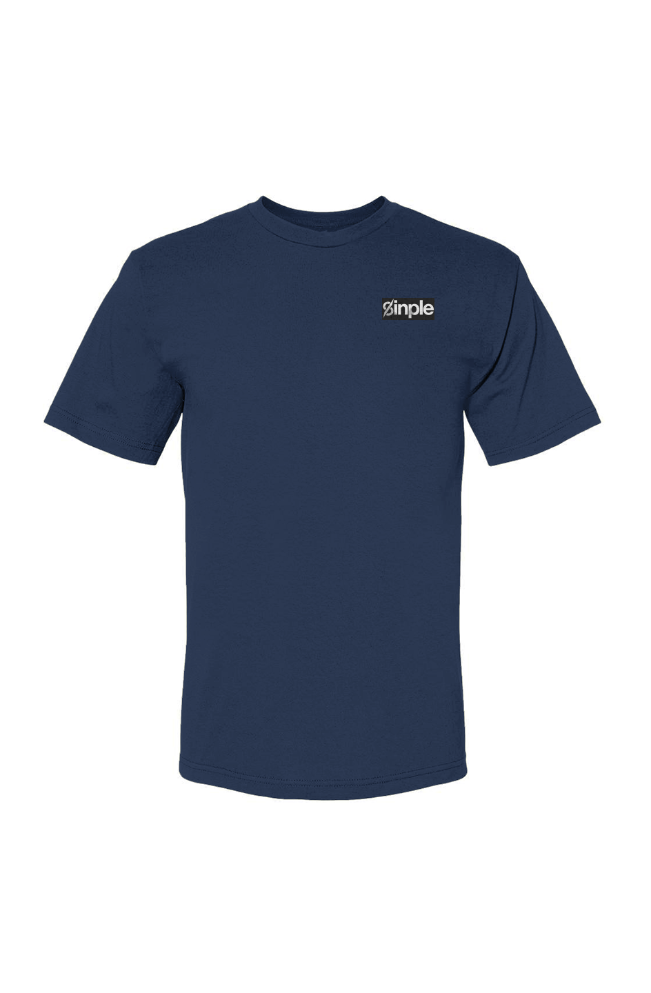 100% Cotton T-Shirt "sinple" branded 
