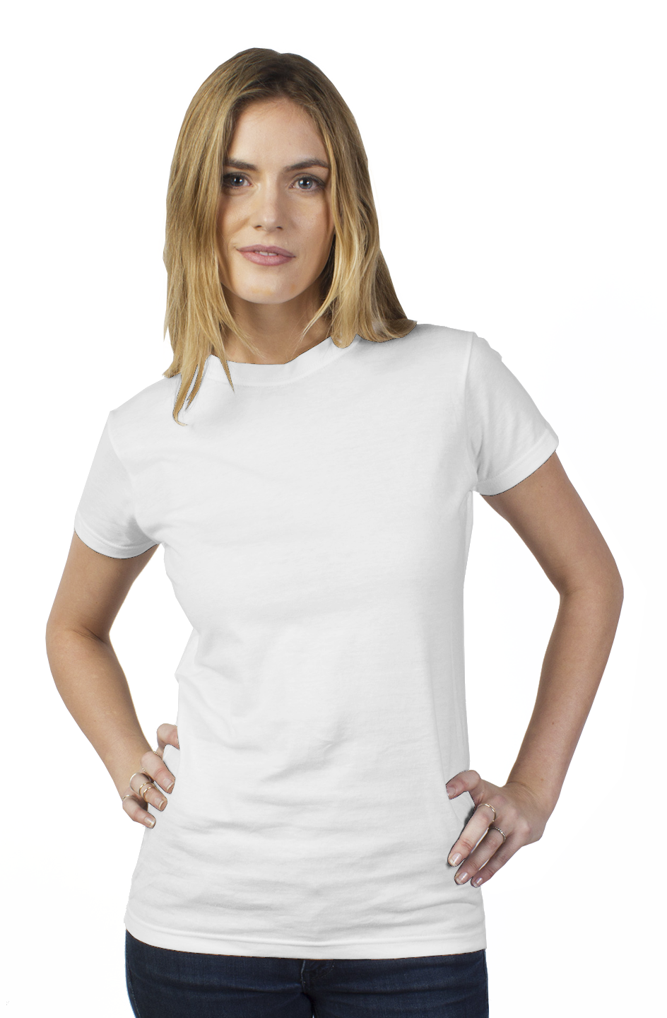 tultex womens t shirt cotton made plain T
