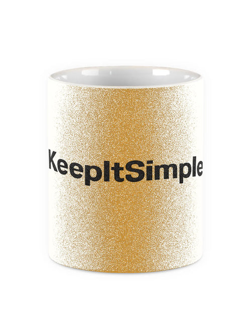 "KeepItSinple" mug