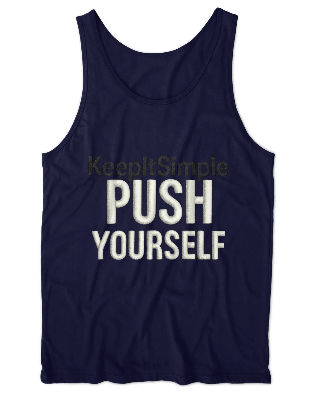 "KeepItSinple" insperational Tank top