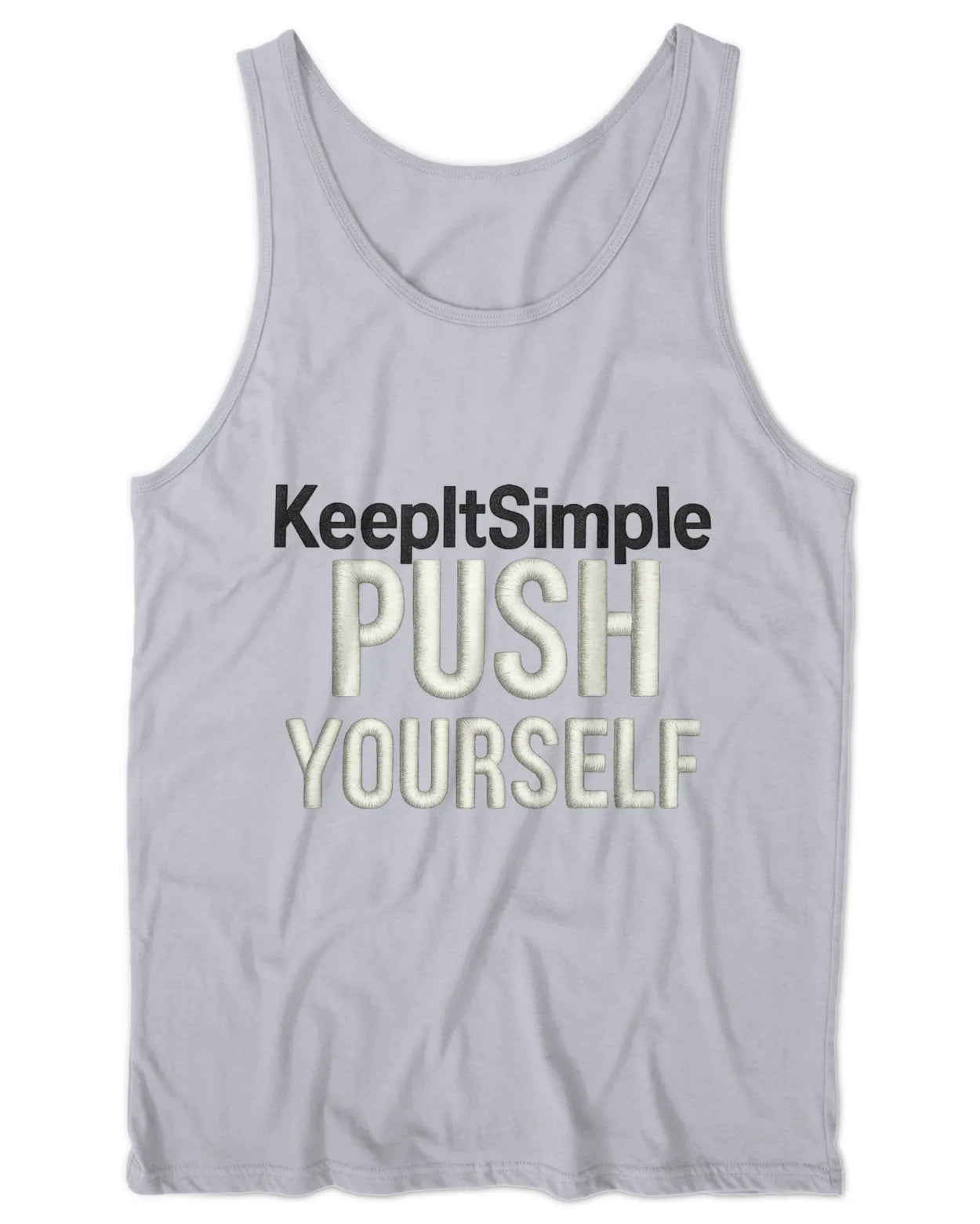 "KeepItSinple" insperational Tank top