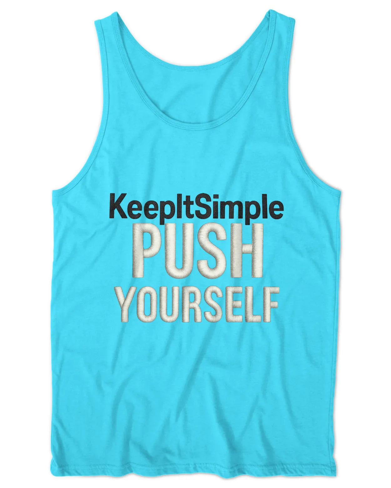 "KeepItSinple" insperational Tank top