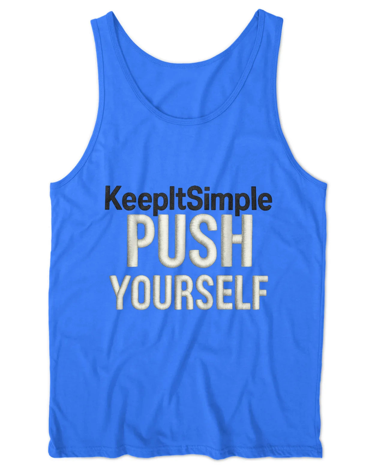 "KeepItSinple" insperational Tank top