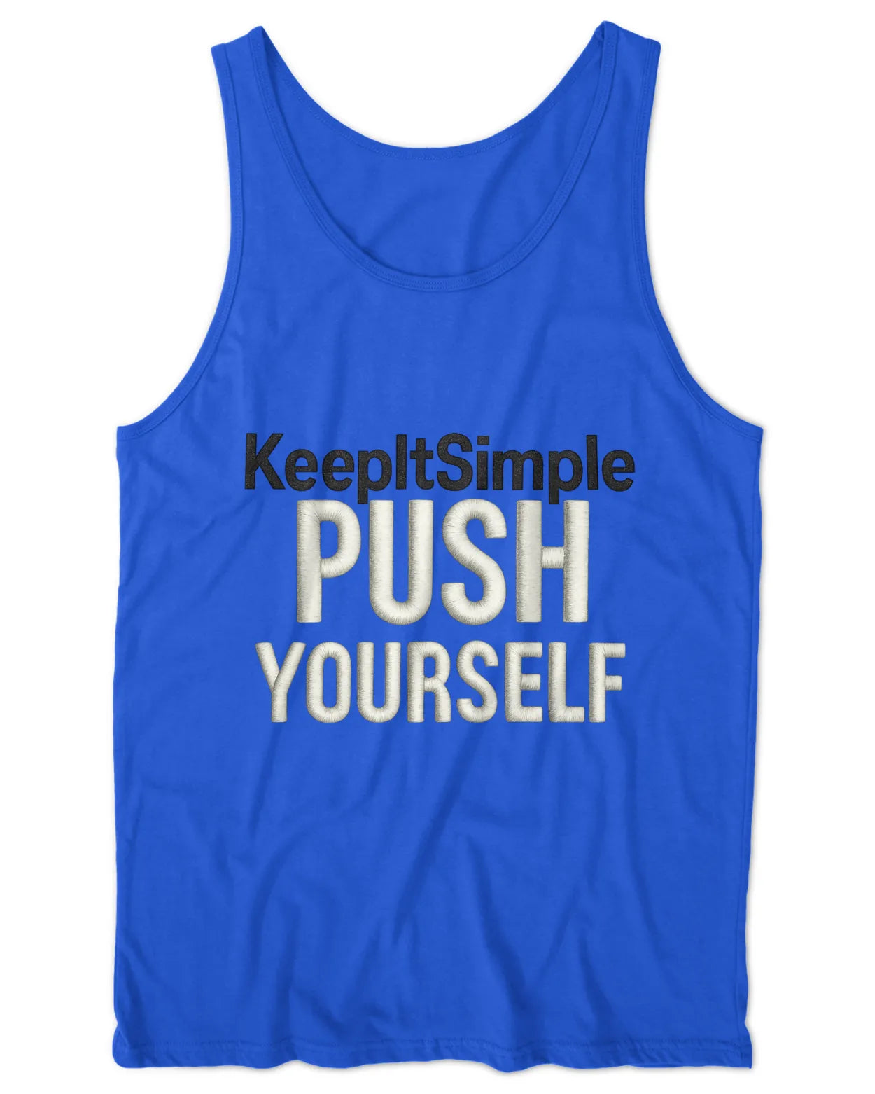 "KeepItSinple" insperational Tank top