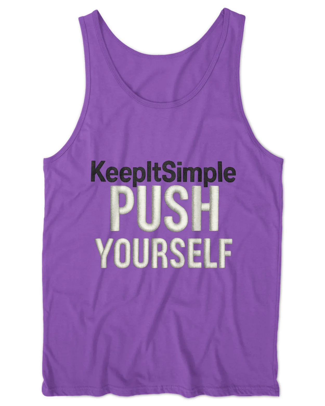 "KeepItSinple" insperational Tank top